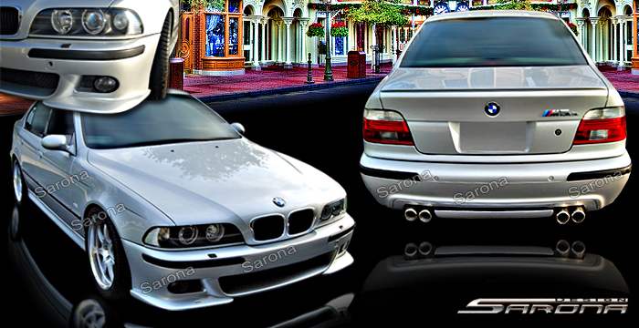 Custom BMW 5 Series  Sedan Body Kit (1997 - 2003) - $1390.00 (Manufacturer Sarona, Part #BM-044-KT)